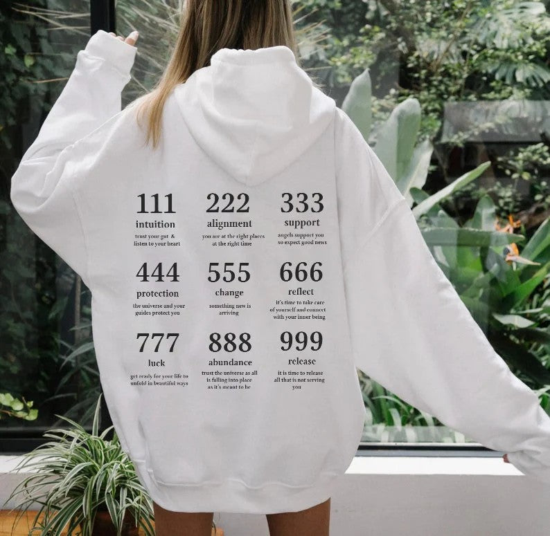 Angel Numbers Hoodie
